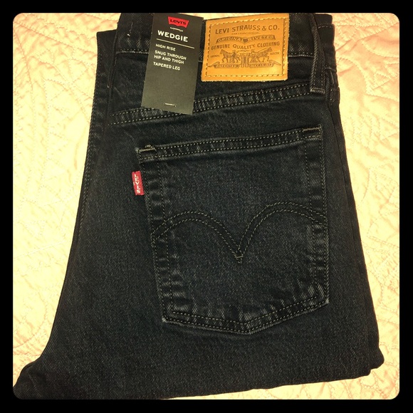 Wedgie High Rise Jeans - Picture 1 of 7